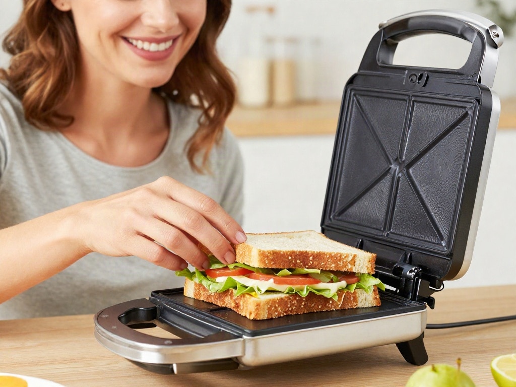 Sandwichmaker oder Kontaktgrill
