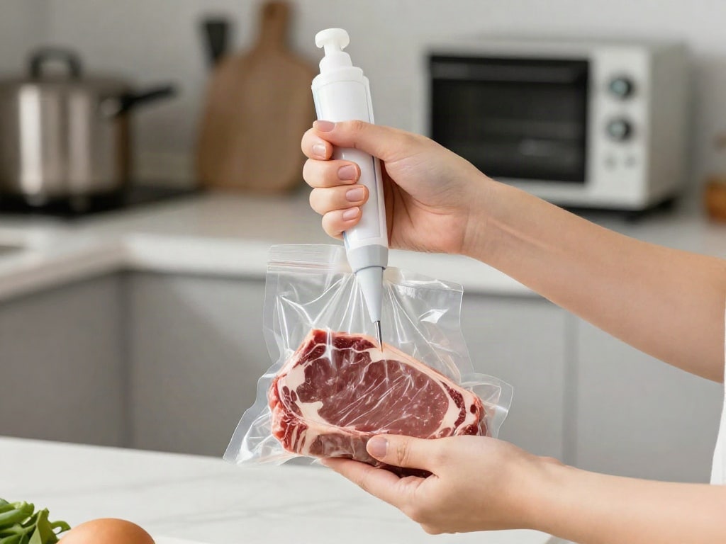 Vakuumierer oder Gefrierbeutel