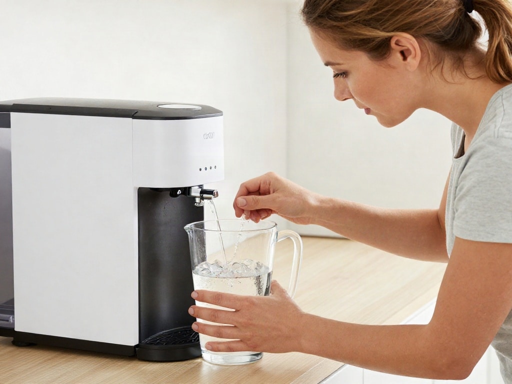 Eiswürfelmaschine Wasser
