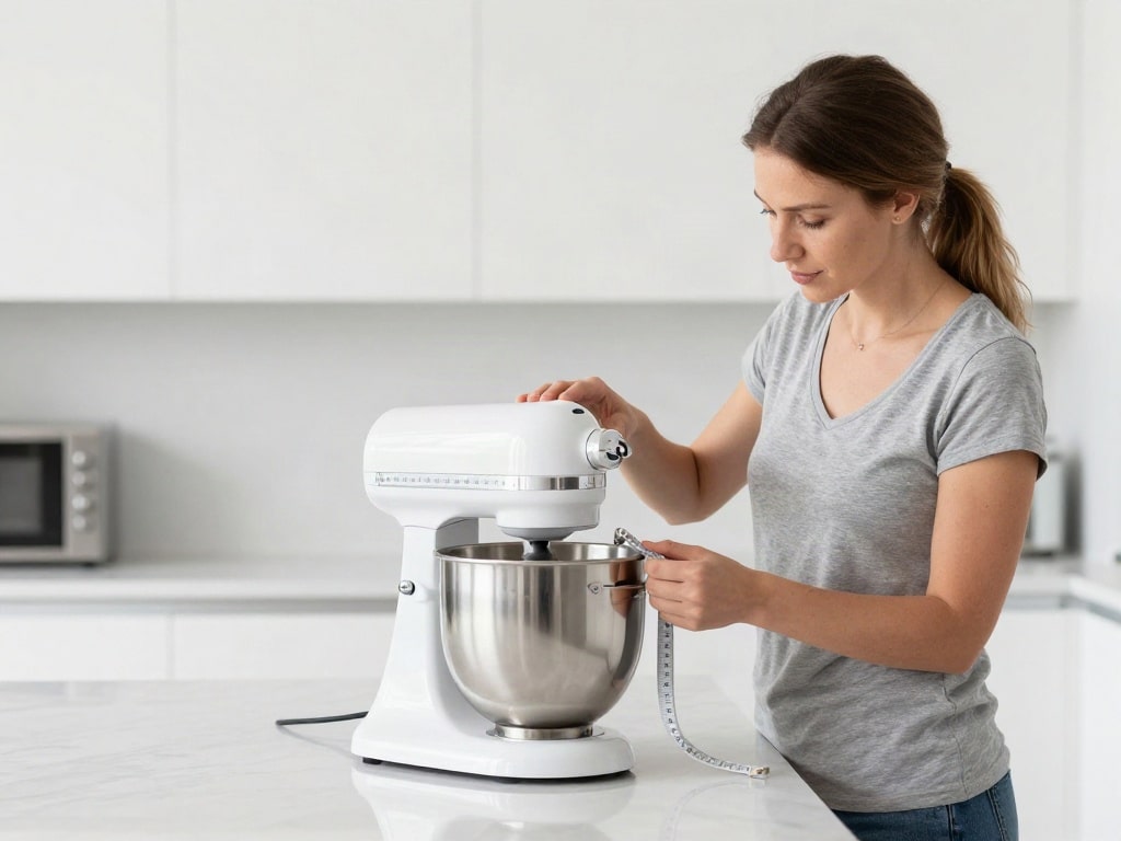 Küchenmaschine Platzbedarf